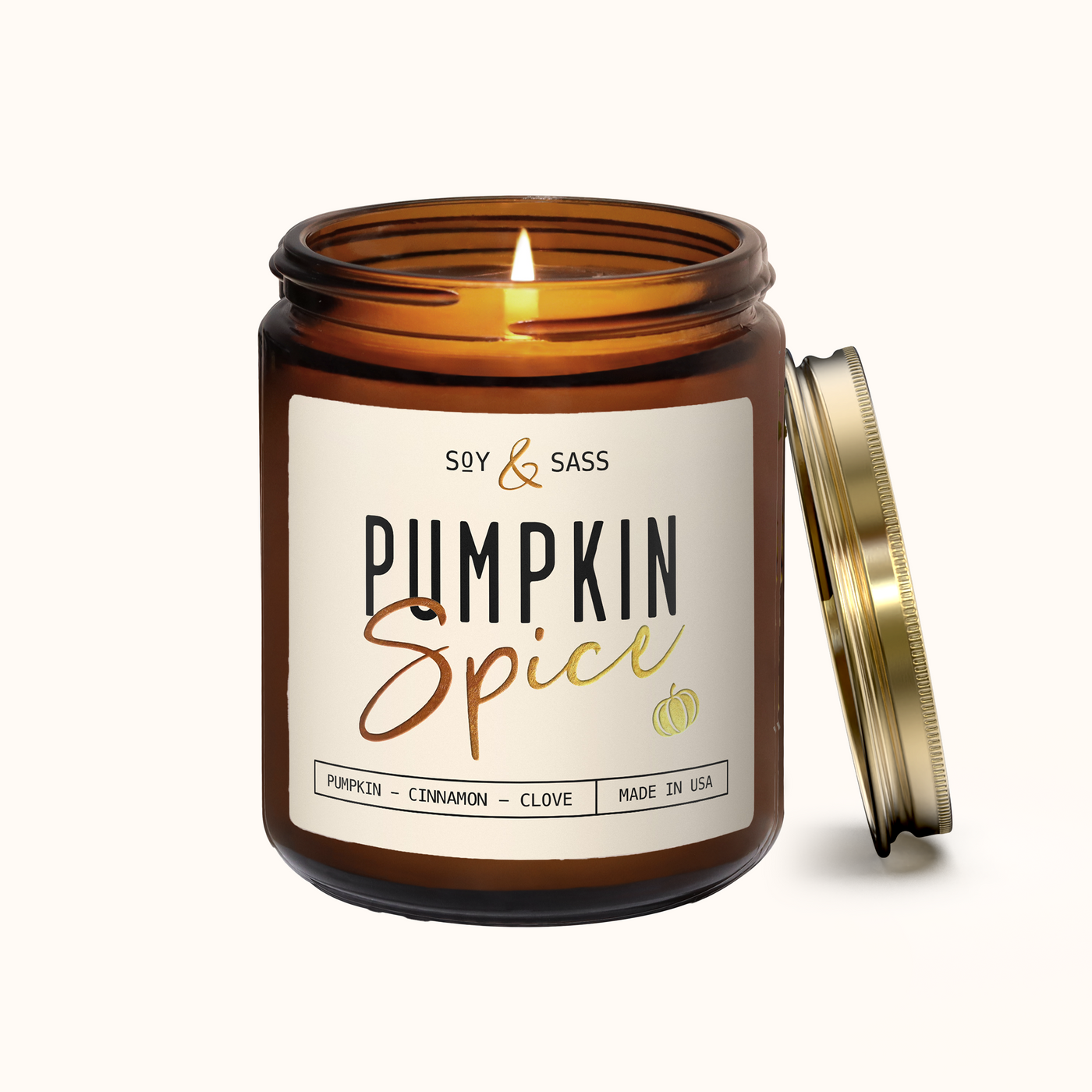 Pumpkin Spice Soy Wax Candle
