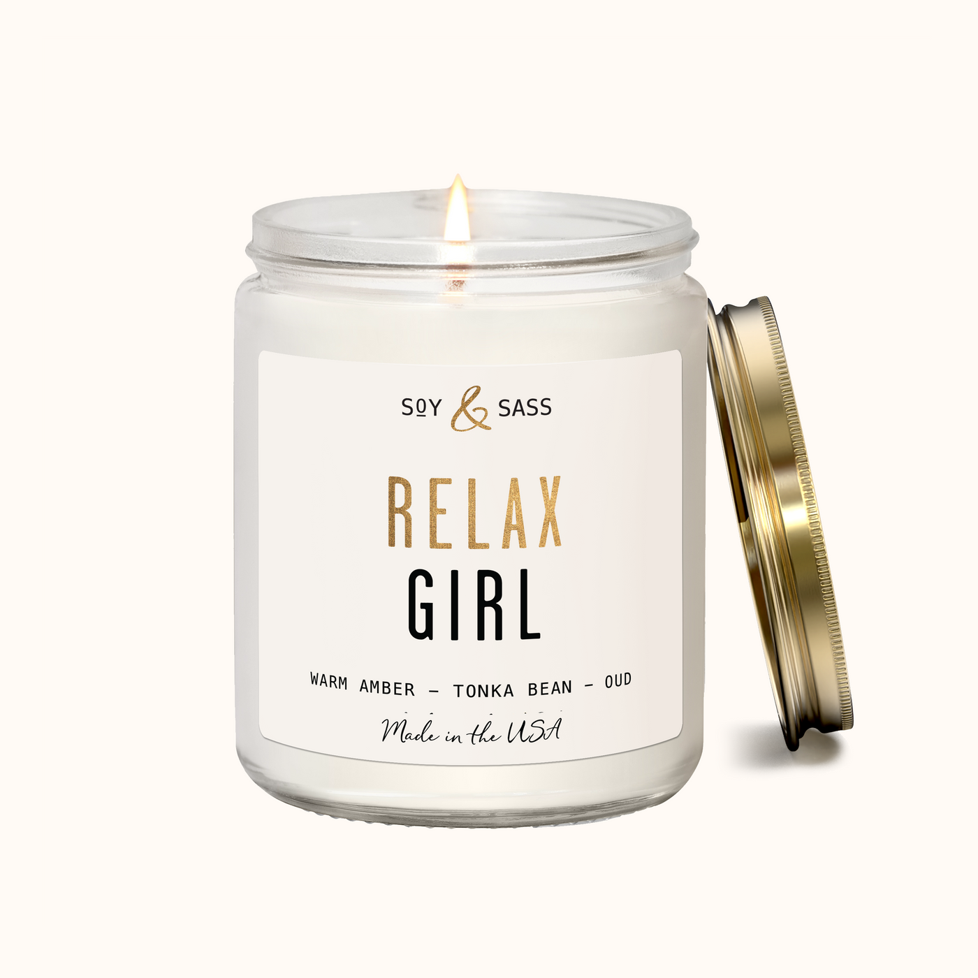 Relax Girl Soy Candle