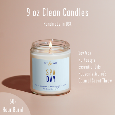 Spa Day Soy Candle
