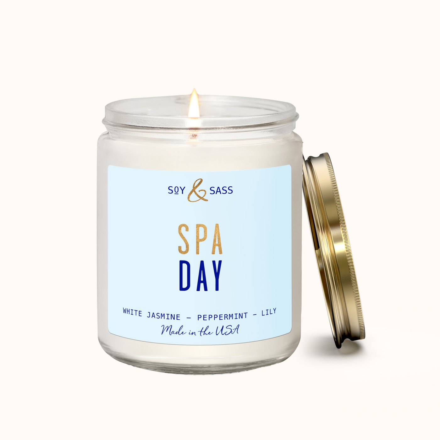 Spa Day Soy Candle