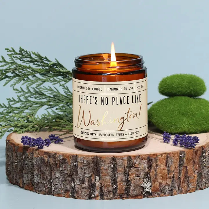 There's No Place Like Washington Soy Candle