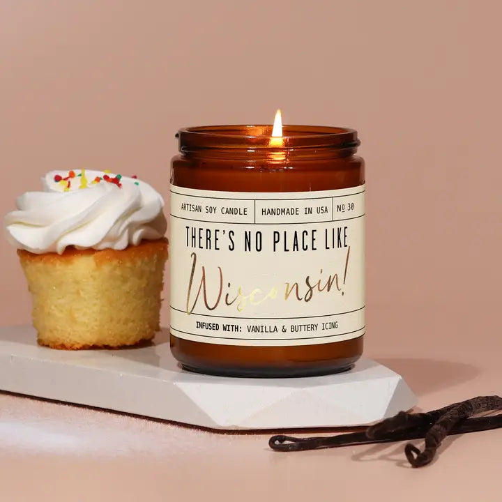 There's No Place Like Wisconsin Soy Candle