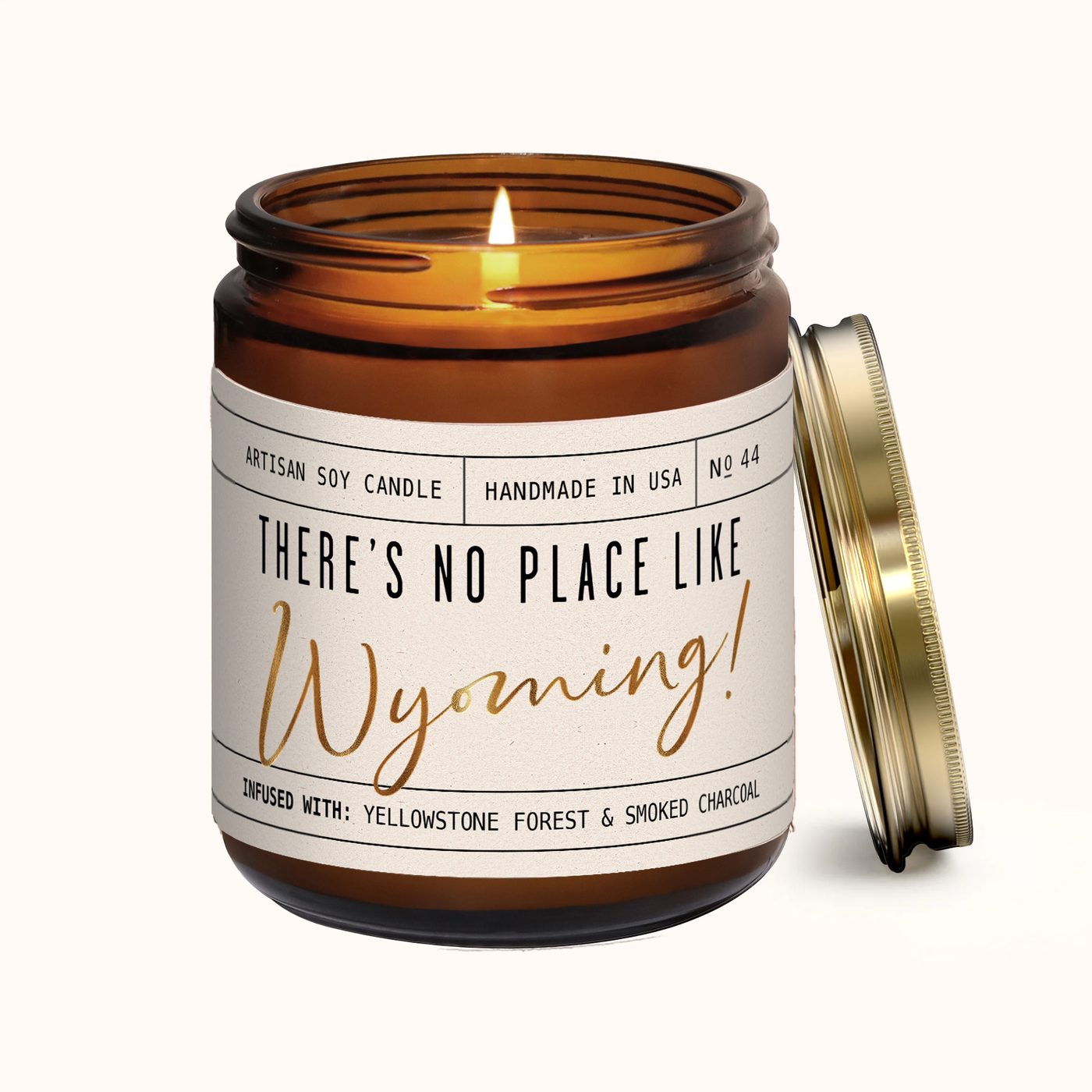 There's No Place Like Wyoming Soy Candle