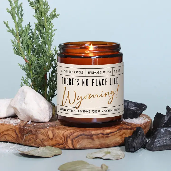 There's No Place Like Wyoming Soy Candle